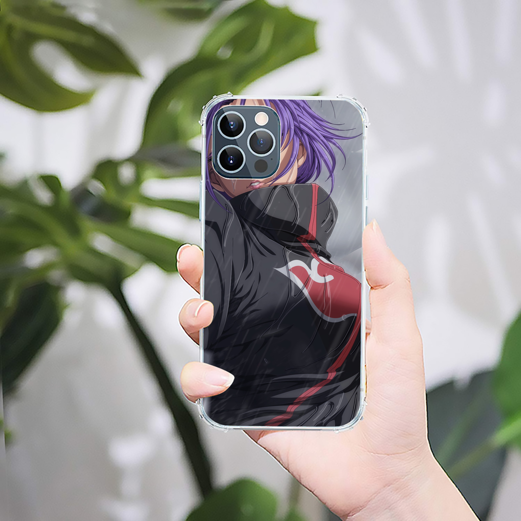 （画像用） NARUTO -ナルト- NARUTO -ナルト- 疾風伝 【iPhone 12シリーズ対応】透明スマホケース（クリアソフトケース）